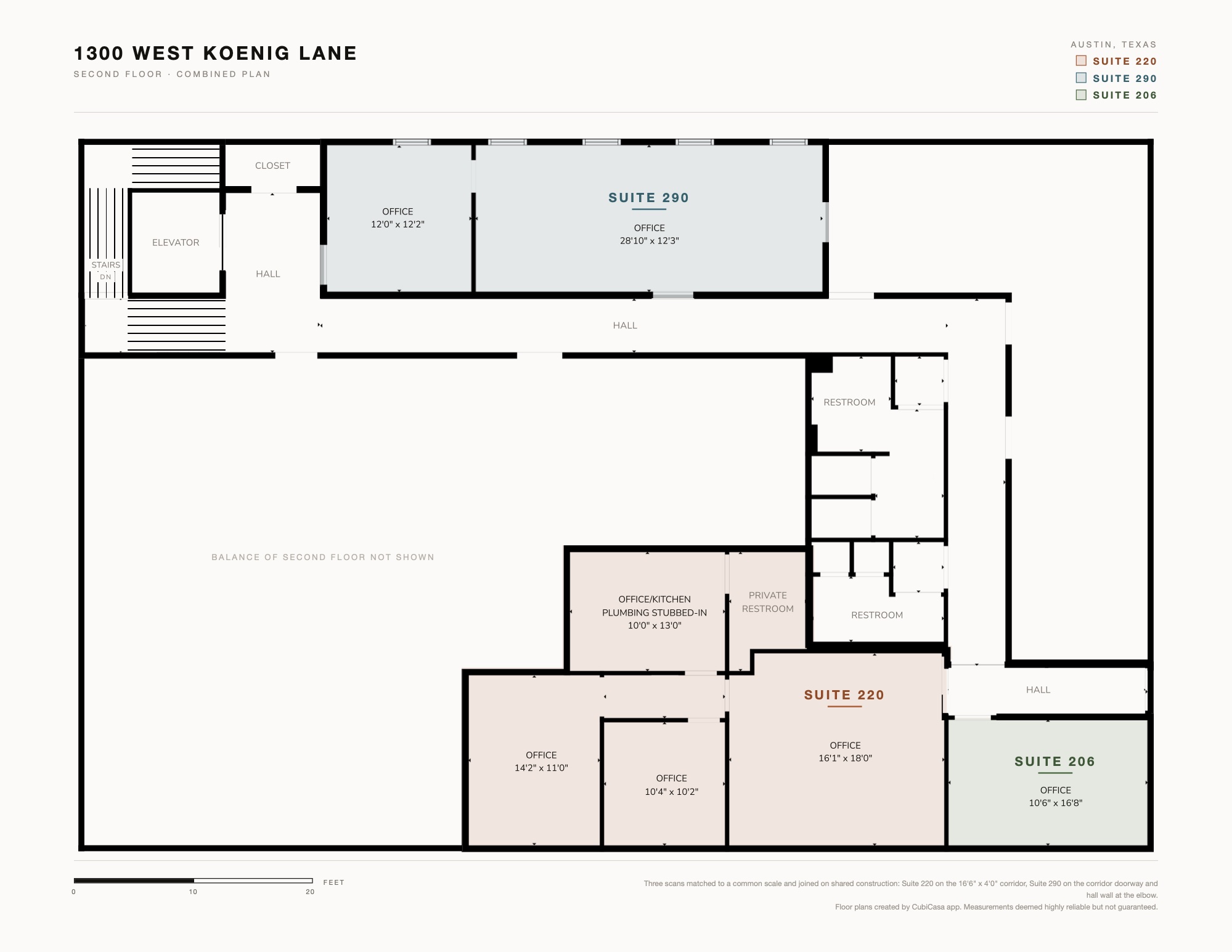 1300 W Koenig Ln — Floor plan 2 (page 1)