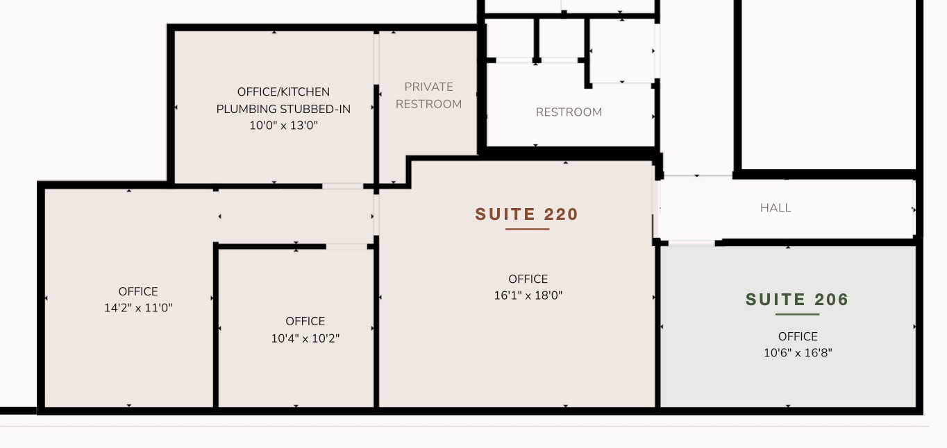 1300 W Koenig Ln — Suite 220 — Floor plan
