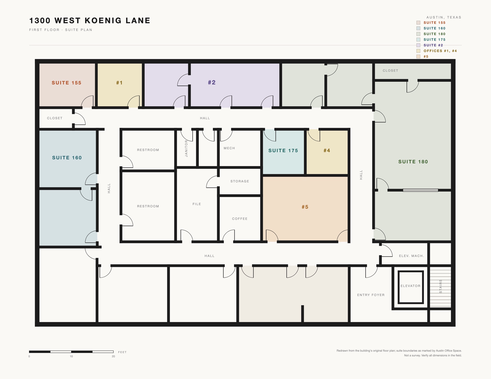 1300 W Koenig Ln — Floor plan 1
